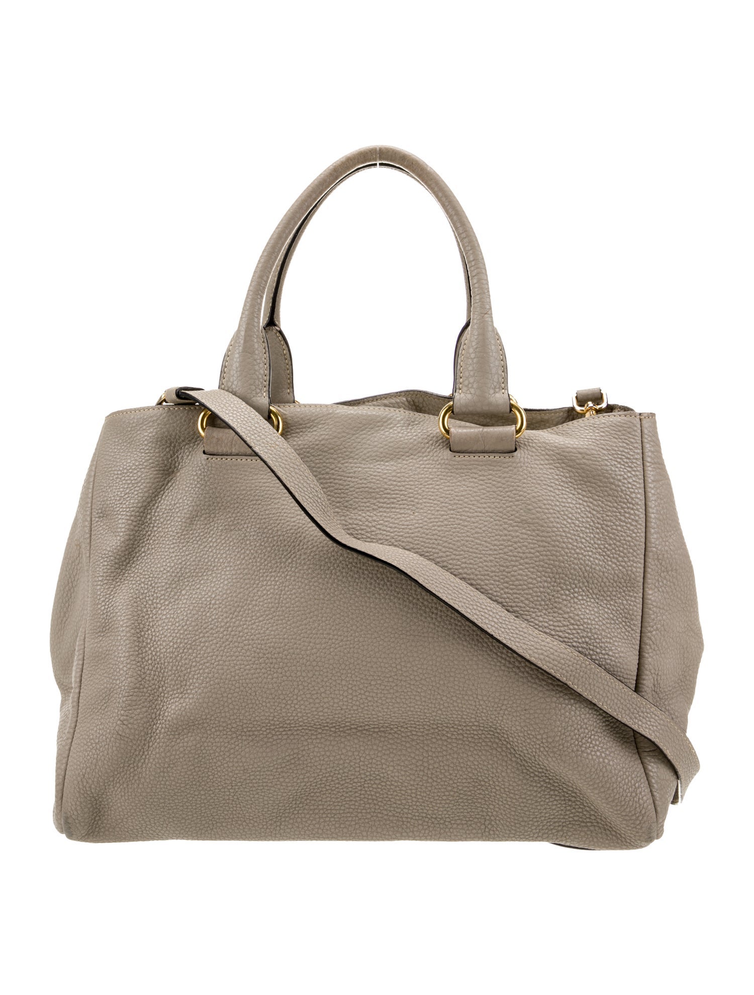 Prada Vitello Daino Leather Shoulder Bag
